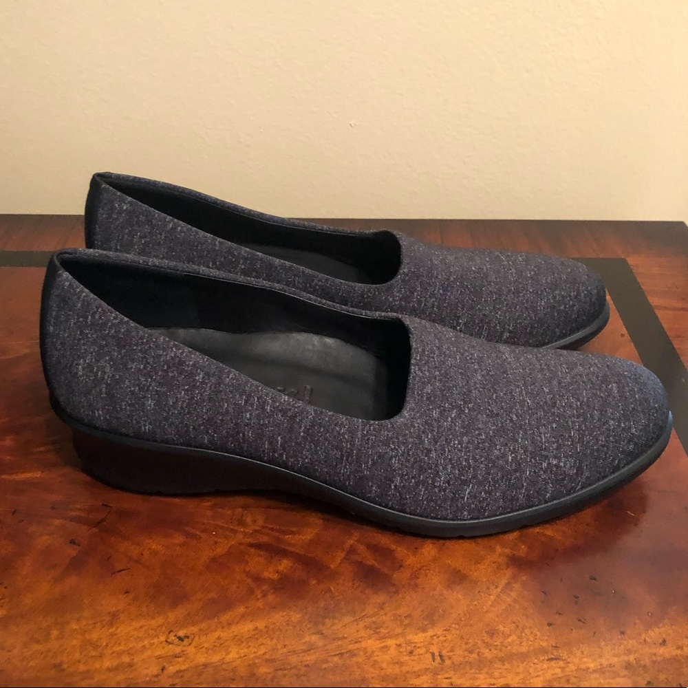 Ecco Felicia Stretch Slip on Wedge Shoes 38 EU - Picture 3 of 6